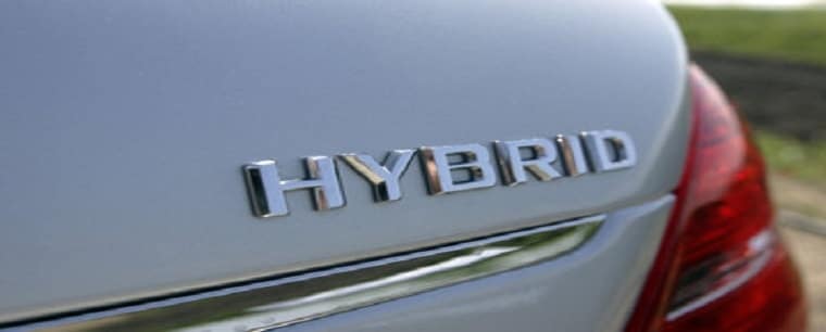Location of Hybrid Car Emblems